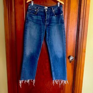 Citizens of humanity Florence high rise wide straight jeans